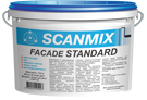 Акриловая краска Scanmix FACADE STANDARD, Білий, 14 кг
