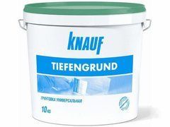 Грунтовка KNAUF Tiefengrund глибокопроникна 10 л ; шт, Білий, 10 л